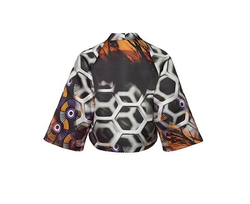 IOSOY - JACKE KIMONO HONEYCOMB