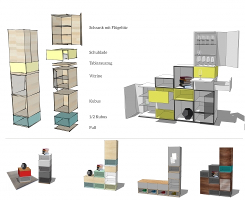 Gesagt Getan - Highboard