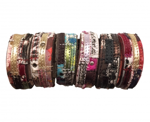 Roberto Leonardi handemachte, bunte Lederarmbänder aus Italien Roberto Leonardi handemachte, bunte Lederarmbänder aus Italien