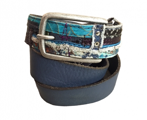 Roberto Leonardi ***SALE*** handgemachte bunte Leder-Fell-Gürtel aus Italien Roberto Leonardi ***SALE*** handgemachte bunte Leder-Fell-Gürtel aus Italien