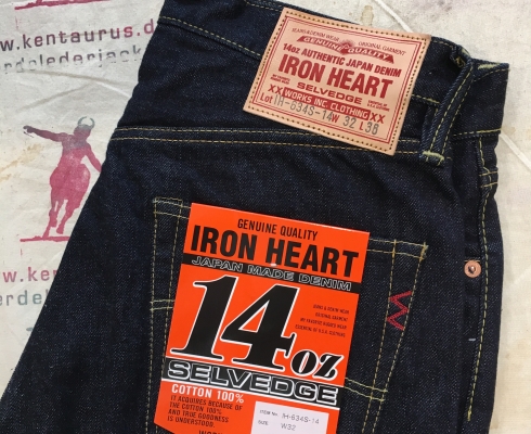 Iron Heart - 14 unzen  japanese selvedge denim jeans