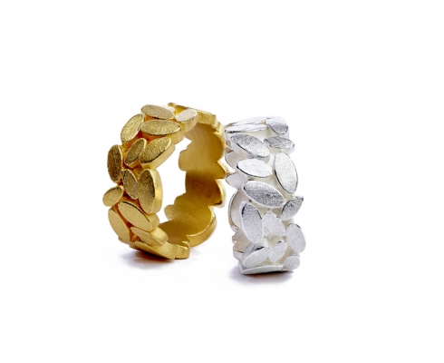 Claudia Westhaus - Schmuck design - Ringe Blütenkranz
