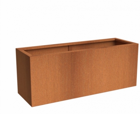 ADEZZ - Pflanzkasten Corten Stahl L 120cm x B 50cm x H 60cm