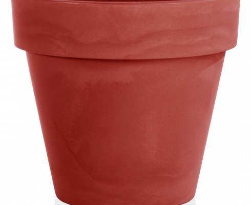 Tera Plast - Blumentopf Kunststoff Rot Ø 100cm x H 90cm