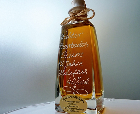 Geschänke Refrath - RUM- BARBADOS, 12 Jahre