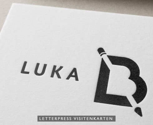 Kikisoso - Letterpress Visitenkarten