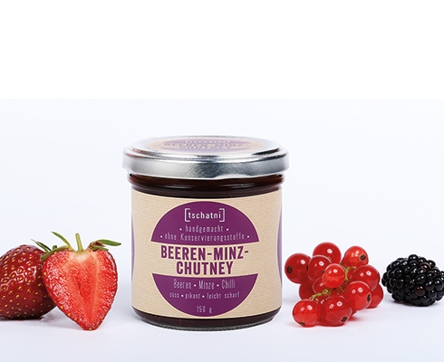 [tschatni] - Beeren-Minz-Chutney