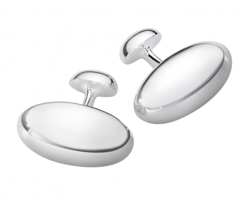 Georg Jensen - Men`s Classic Manschettenknöpfe 925 Silber 