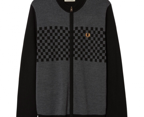 Fred Perry - Bradley Wiggins Textured Zip-Through Knit