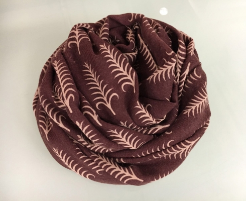***SALE*** Schal mit floralem Muster, Bordeaux ***SALE*** Schal mit floralem Muster, Bordeaux