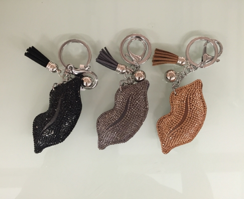 trendagents Schlüsselanhänger KUSSMUND mit Strass trendagents Schlüsselanhänger KUSSMUND mit Strass