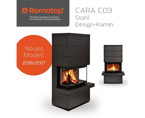 Romotop - CARA Design-Kamin Romotop