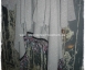 Woonwinkel - graue Kuscheljacke mit 3/4 Arm, Silberfäden und bunter Fransenbordüre Thumbnail