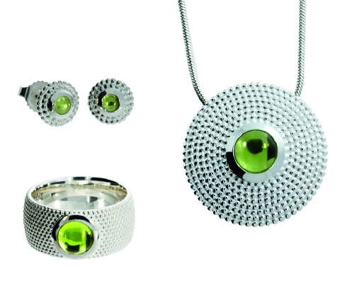 Dots - Set mit Peridot