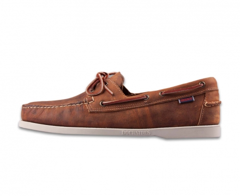 Conrad Hasselbach Mens Brown Leather Docksides