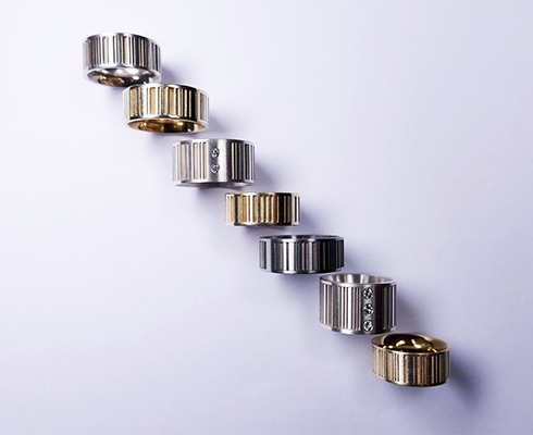 Nicola Brand Schmuckdesign Ringe Barcode-Serie