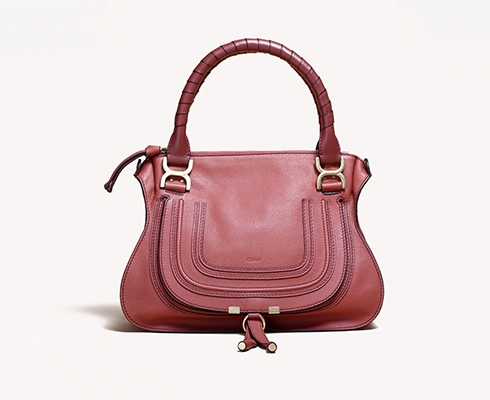 Chloé Bordeaux Tasche