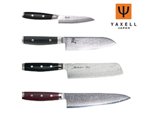 Yaxell - Yaxell Damastmesser RAN 69 Santoku