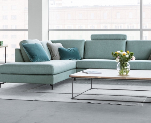 sits Polstermöbel - Sofa Quattro mit Recamiere