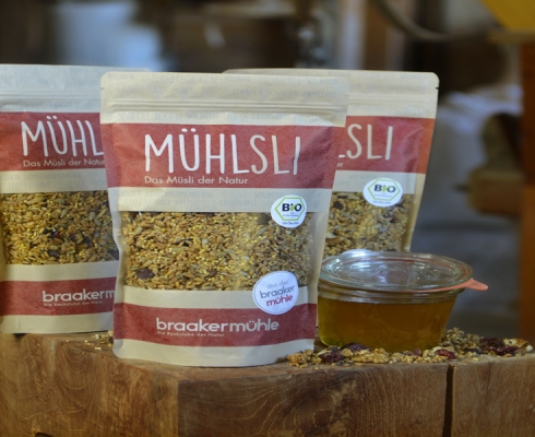 Braaker Mühle Bio-Mühlsli Honig