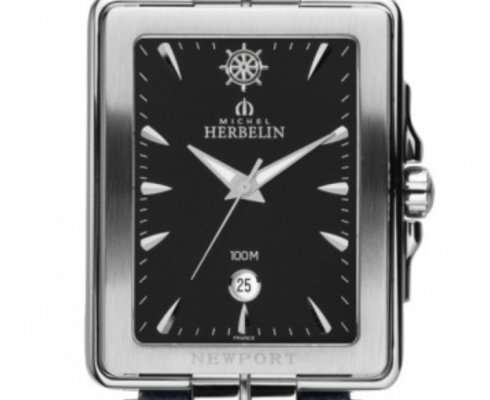 HERBELIN Herrenuhr schwarz