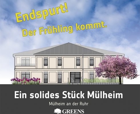 Immobilien - Endspurt! Der Frühling kommt.