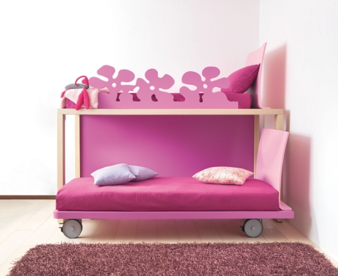 Dearkids - Design Hochbett für Mädchen