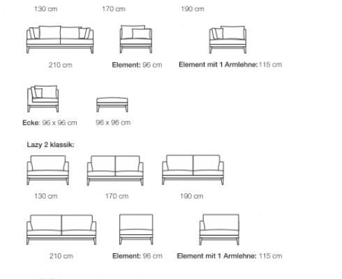 Pol-International - Sofa Lazy Klassik