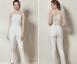 Lilly - Standesamtkleid - Jumpsuit - kurzes Brautkleid Thumbnail