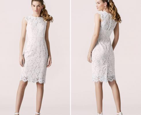 Lilly - Standesamtkleid - Jumpsuit - kurzes Brautkleid