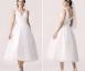 Lilly - Standesamtkleid - Jumpsuit - kurzes Brautkleid Thumbnail