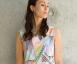 BRIGITTE BÜGE COLLECTION - Kleid mit buntem Druck aus leichter Baumwolle Thumbnail