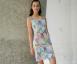 BRIGITTE BÜGE COLLECTION - Kleid mit buntem Druck aus leichter Baumwolle Thumbnail