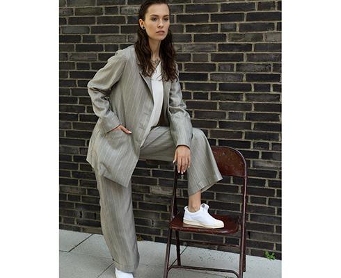BRIGITTE BÜGE COLLECTION - Oversized Blazer in leichter Viskose Qualität