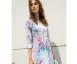 BRIGITTE BÜGE COLLECTION - Kleid mit farbenfrohem Druck aus weichfließender Viskose Thumbnail