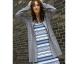 BRIGITTE BÜGE COLLECTION - Herrlich unkomplizierte, verschlusslose Jacke aus leichter Baumwolle Thumbnail