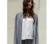 BRIGITTE BÜGE COLLECTION - Herrlich unkomplizierte, verschlusslose Jacke aus leichter Baumwolle Thumbnail