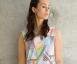 BRIGITTE BÜGE COLLECTION - Bluse mit buntem Druck aus leichter Baumwolle Thumbnail