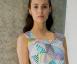 BRIGITTE BÜGE COLLECTION - Bluse mit buntem Druck aus leichter Baumwolle Thumbnail