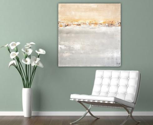 A Traub Malerei 80x80 Cm Acryl Auf Leinwand Stilpunkte