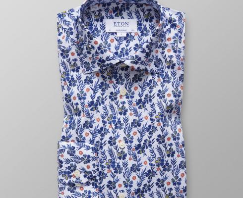 ETON - Blumenprint Hemd