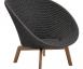 Cane-line - Peacock Lounge Chair aus Rope-Faser inkl. Polster Thumbnail