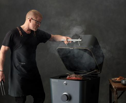 everdure - Holzkohlegrill/ Smoker K4