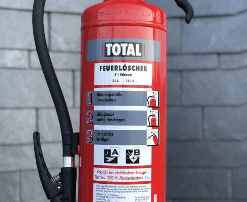 TOTAL Feuerschutz Feuerlöscher