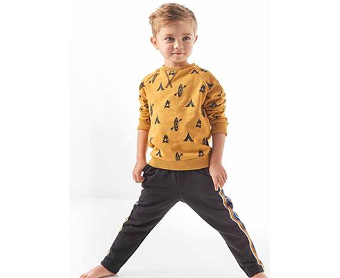 Little Label - Sweatshirt Junge, Hose Junge