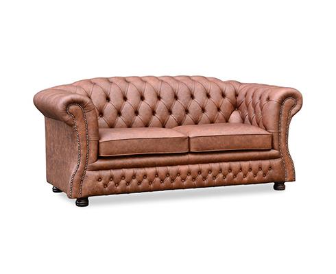 Springvale Leather - 'Blenheim' 2,5-Sitzer Chesterfield Sofa