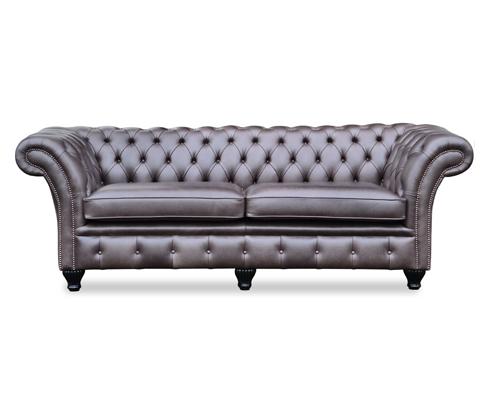 Springvale Leather 'Chelsea' 3,5-Sitzer Chesterfield Sofa