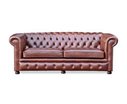 Springvale Leather 'Rossendale' 3-Sitzer Chesterfield Sofa