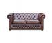 Springvale Leather - 'Burnely' 2½-Sitzer Chesterfield Sofa Thumbnail