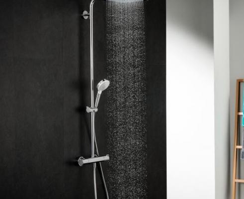 Hansgrohe - Hansgrohe Crometta E 240 1jet Showerpipe chrom